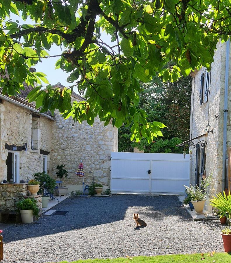 Saint-Aubin-de-Lanquais Gite En Pierre Le Paradis Parc Cloture Jacuzzi 5 Places Piscine Au Perigord Pourpre 9Km De Bergerac מראה חיצוני תמונה